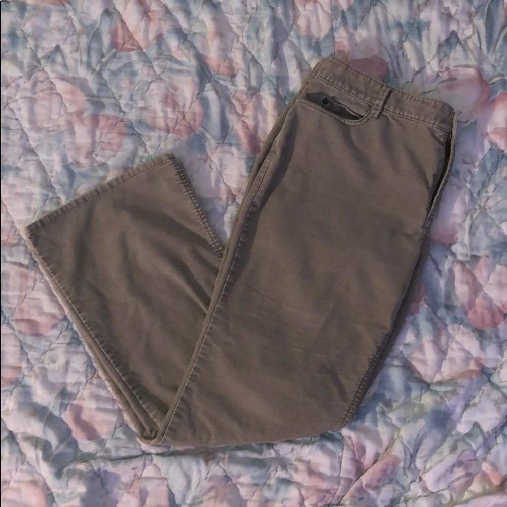 90s Corduroy Creme Classic Pants‼️